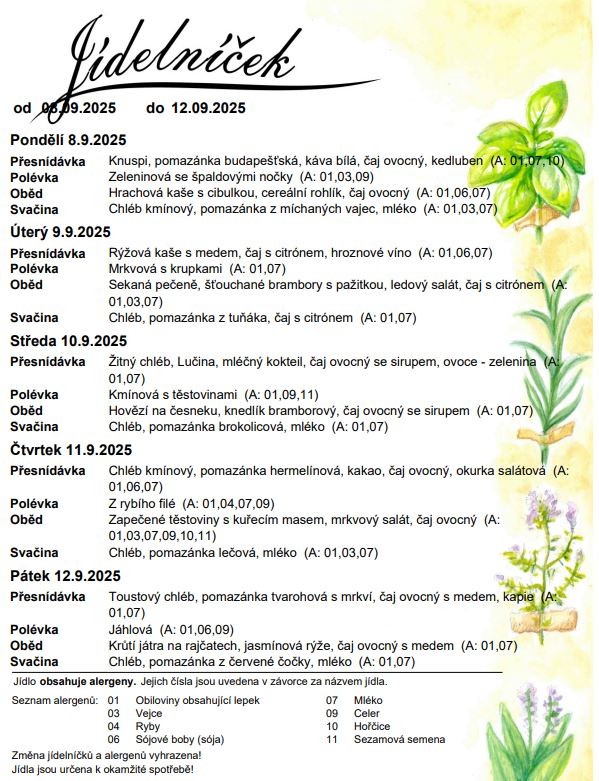 Jídelníček08092025