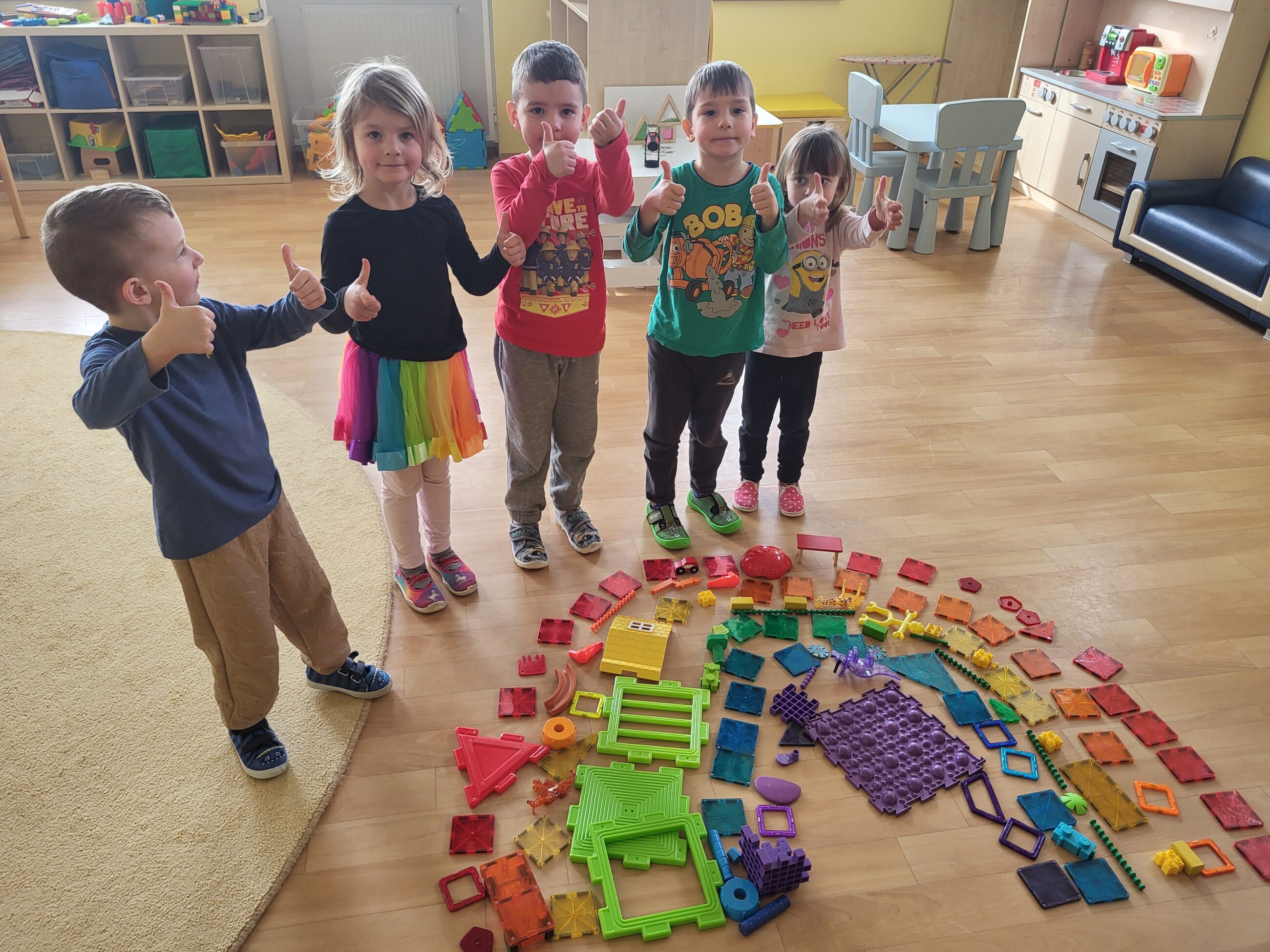 Počasí a barvy duhy. Ferdové