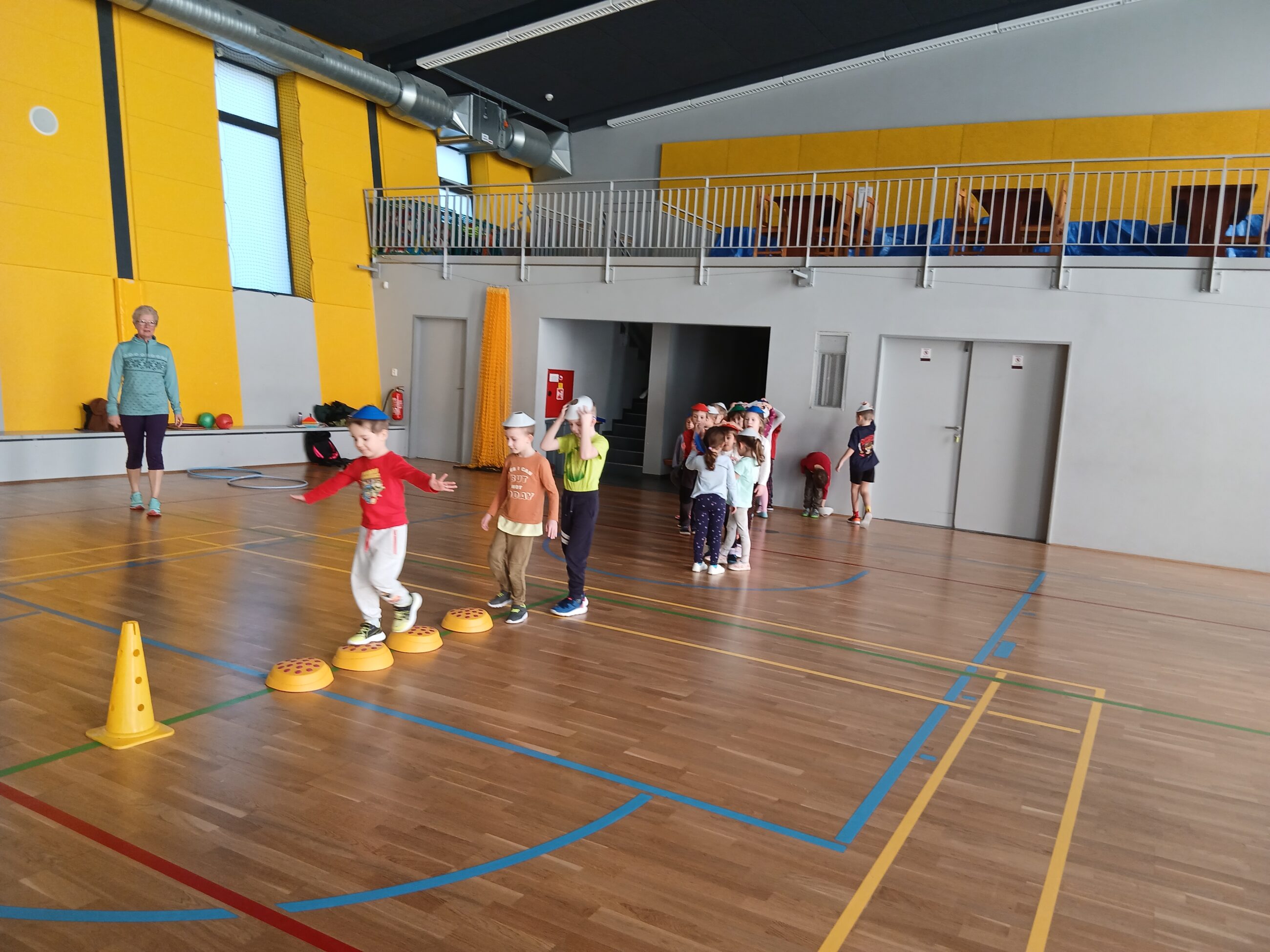 9. a 10. cvičení v Sokolovně Broučci