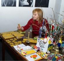 Velikonoční jarmark prezentoval práce tvůrčích dílen