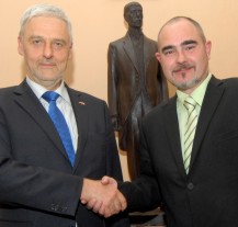 Litevský velvyslanec a náměstek Zrzavecký diskutovali nejen o obchodních vztazích