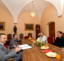 Primátor Baxa ocenil úspěchy souboru Mladina v jihokorejském Cheonanu