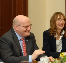 Nový ministr kultury se přijel do Plzně mimo jiné seznámit s programem projektu EHMK 2015