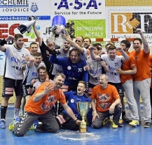 Házenkáři Plzně slaví po patnácti letech mistrovský titul