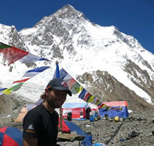 S horolezcem Jarošem zdolal druhou nejvyšší horu světa Plzeňan Jan Trávníček