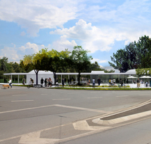 Výstava naznačí, jak by se mohla proměnit konečná stanice tramvaje č. 4