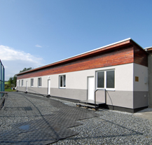 Fotbalisté TJ Košutka mají nové šatny