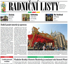 Nové číslo Radničních listů vychází 8. října
