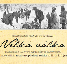 Momenty legionářů na jednotlivých frontách zachycuje výstava v mázhauzu radnice