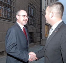 Předsedu Poslanecké sněmovny Jana Hamáčka zajímal rozvoj Plzně