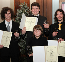 Plzeňského Orfea si mladí hudebníci převzali v Měšťanské besedě