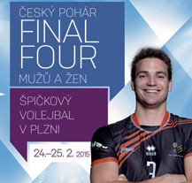Plzeň hostí finále Českého poháru ve volejbale mužů a žen
