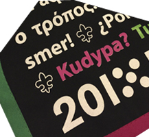 Skauti podpoří projekt Plzeň – Evropské hlavní město kultury také novým šátkem