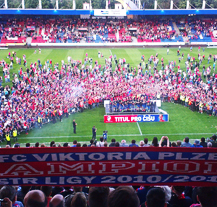 Plzeň slaví další titul mistra ČR, tentokrát fotbalový