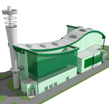 Stavba spalovny v Chotíkově pokračuje