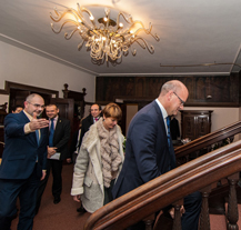 O spolupráci evropských zemí diskutovali zástupci města a belgického parlamentu