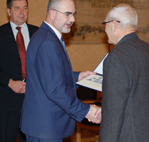 Primátor ocenil čtyři dobrovolné hasiče za celoživotní obětavou činnost