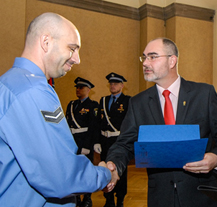 Sbor městské policie posílilo třináct nových strážníků