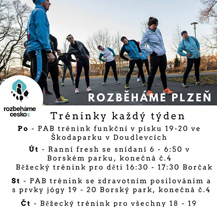 Akce Rozběháme Plzeň odstartuje na náměstí Republiky