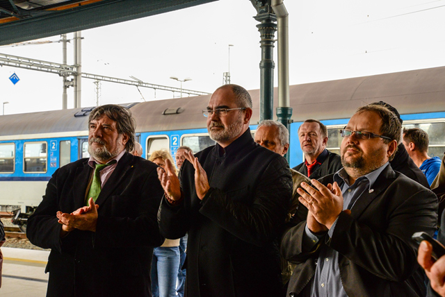 Foto z hlavního vlakového nádraží Plzeň