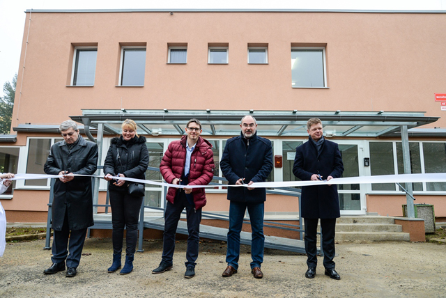 Speciální škola v Macháčkově ulici v Plzni (fotografie: M. Pecuch)