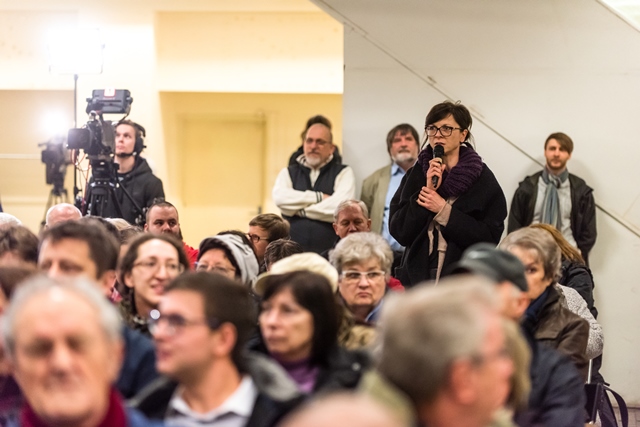 Veřejná debata o územní studii Americká – Sirková (zdroj foto: Útvar koncepce a rozvoje města Plzně)