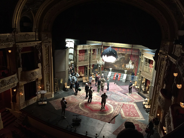 Francouzští filmaři ve Velkém divadle (foto: DJKT)
