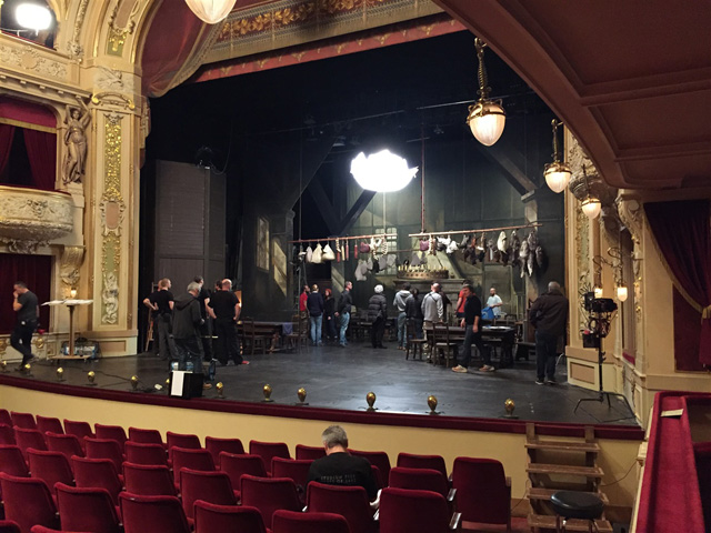 Francouzští filmaři ve Velkém divadle (foto: DJKT)