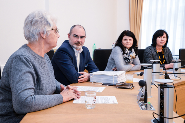 Foto z tiskové konference k Ceně Hanuše Zápala