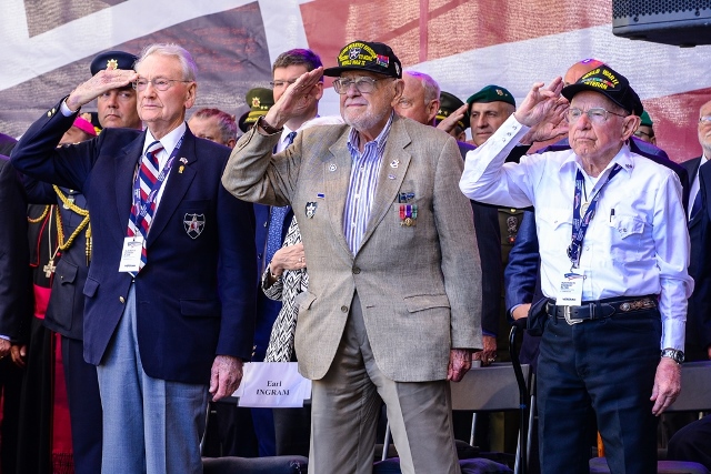 Vzpomínkový akt Díky, Ameriko! (fotografie: M. Pecuch)