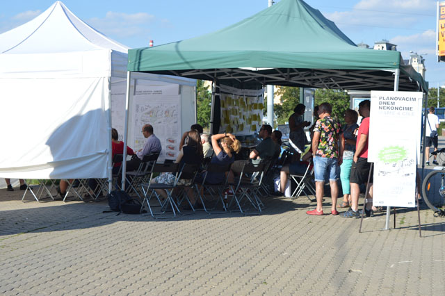 Plánovací den před bývalým Priorem - 20. června (foto: ÚKRmP)