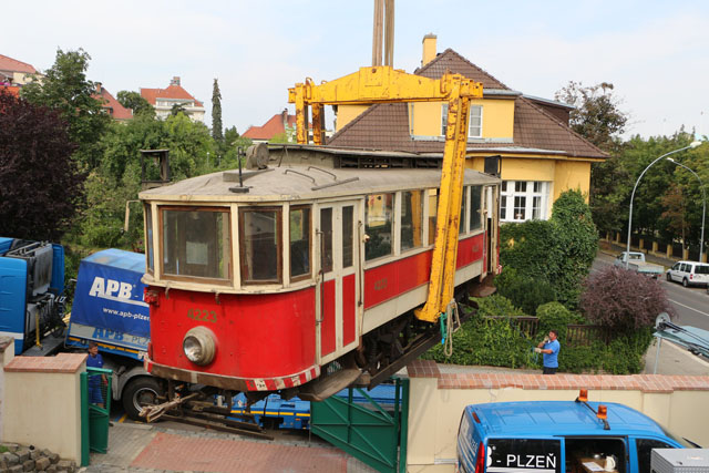 Historická tramvaj z roku 1929