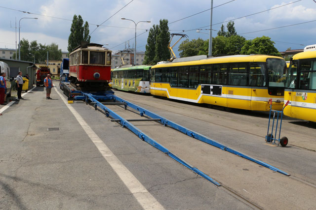 Historická tramvaj z roku 1929