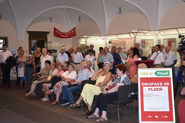 Výstava Okupace 68 Plzeň (fotografie: A. Jarošová)