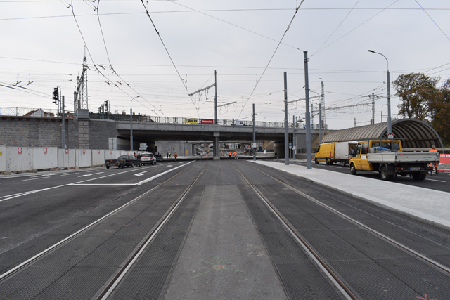 Nově otevřená Mikulášská ulice (foto: A. Jarošová)
