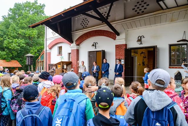 Interiérové hřiště na statku Lüftnerka (foto: M. Pecuch)