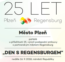 Den s Regensburgem připomene 25 let partnerství s Plzní