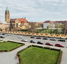 Řešení zeleně na Jiráskově náměstí bude tématem setkání s občany