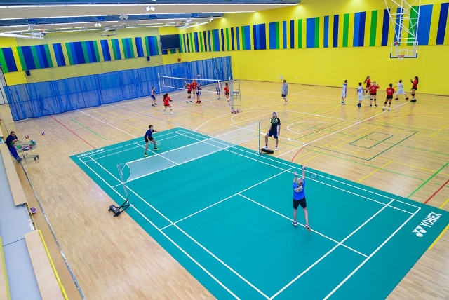 Nová moderní víceúčelová tréninková hala (fotografie: M. Pecuch)