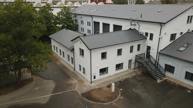 Centrum robotiky z dronu (zdroj foto: SITmP)