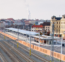 Plzeň má nový autobusový terminál, je hned vedle vlakového nádraží