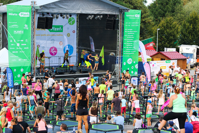 Slavnostní zahájení Sportmanie Plzeň 2018
