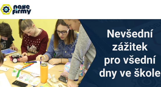 Město podporuje technické vzdělávání, unikátní projektový den boduje u žáků i učitelů