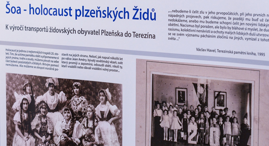 Výstava na radnici připomíná holocaust plzeňských Židů