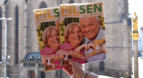 Město Plzeň začíná vydávat čtvrtletník pro seniory Pilsen