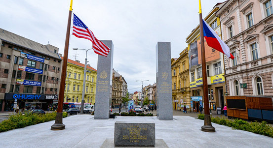 Památník Díky, Ameriko! v Plzni ochrání nový systém