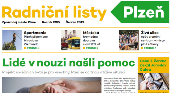 Přečtěte si červnové Radniční listy