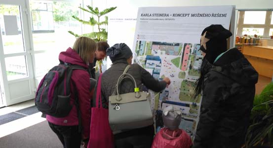 Občané mohou ovlivnit, jak bude vypadat veřejné prostranství v Zadních Skvrňanech