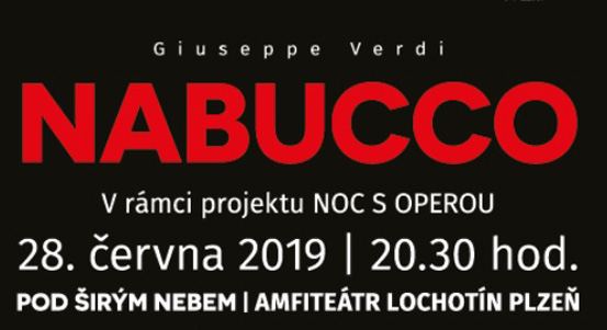 Plzeňské divadlo představí velkolepou operu Nabucco pod širým nebem
