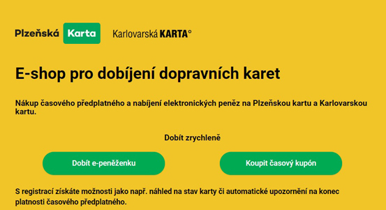 Plzeňské městské dopravní podniky spouštějí nový e-shop Plzeňské karty